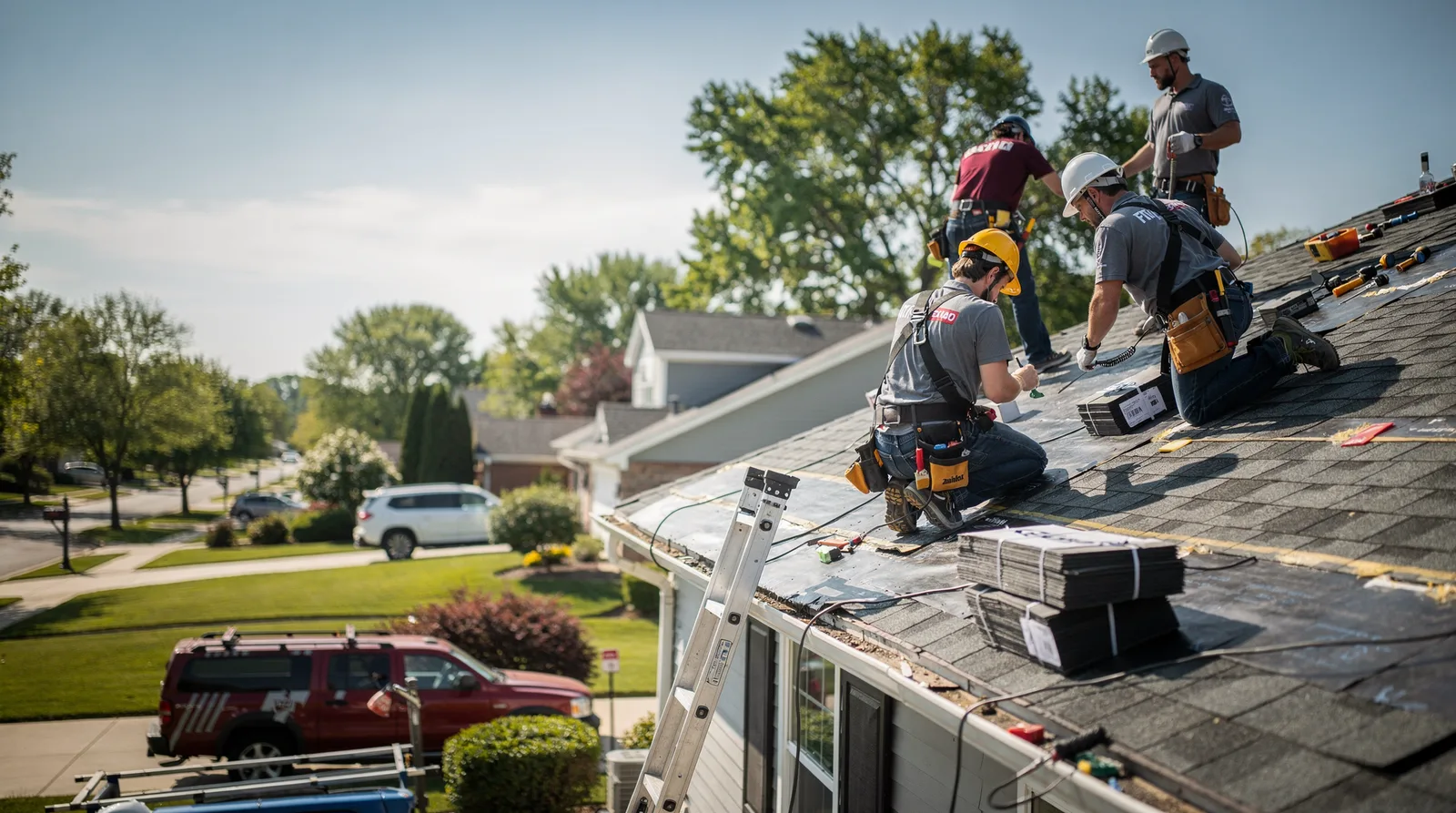Roof Repair in New Harbor, ME around you